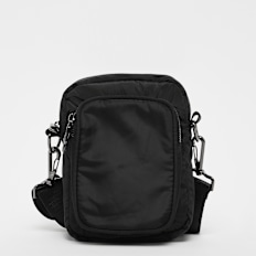 SNIPES Rubber Badge Basic Logo Padded Small Bag crna