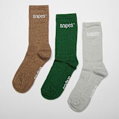 SNIPES 3 PACK - Small Logo Essential Crew Socks multicolor