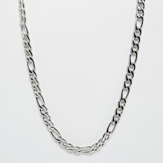King Ice Italian Figaro Chain 10mm Gold Plated doré