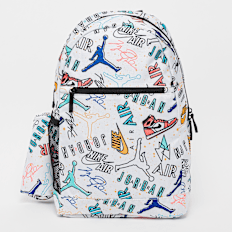 Jordan School Backpack W/Pencil Case crna