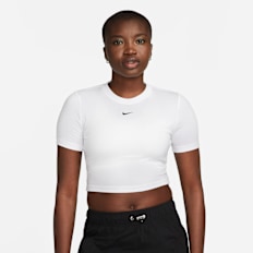 Nike Sportswear Essential Slim Crop Tee blanc