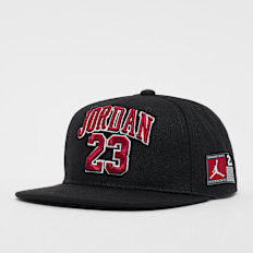 Jordan Junior Jersey Flatbrim Cap schwarz
