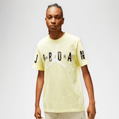 Jordan Air Stretch SS Crew geel