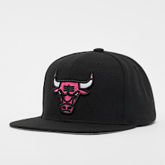 Mitchell & Ness Neon Tropical Snapback NBA Chicago Bulls schwarz