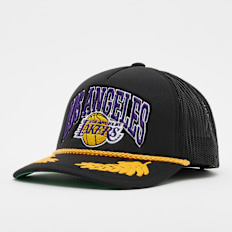 Mitchell & Ness Gold Leaf Trucker NBA Los Angeles Lakers noir