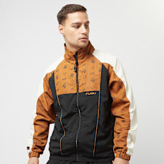 FUBU Initials Aop Block Track Jacket orange