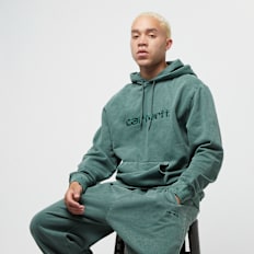 Carhartt WIP Hooded Duster Sweat discovery green zelena