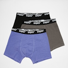 SNIPES 3 PACK - Black Tape Briefs Boxershorts multicolor