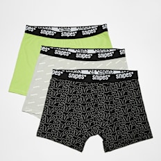 SNIPES 3 PACK - Black Tape Pack Briefs Boxershorts multicolore