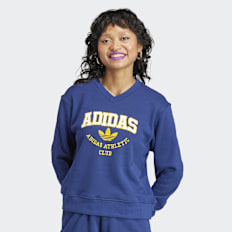 adidas Originals Varsity Crew bleu