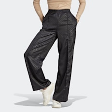 adidas Originals Pantaloni Satin Monogram czarny