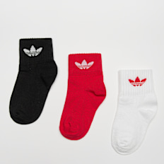 adidas Originals adicolor 3 Stripes Crew Calcetines (3 Pack) multicolor