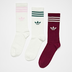 adidas Originals adicolor 3 Stripes Crew Calzini (3 Pack) multicolore