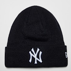 New Era MLB Essential Cuff Beanie MLB New York Yankees zwart