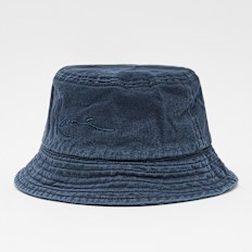 Karl Kani Small Signature Washed Bucket azul