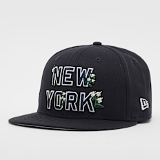 New Era 9Fifty Flower Wordmark MLB New York Yankees plava