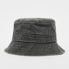 SNIPES Basic Logo Washed Bucket noir