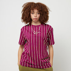 Karl Kani Small Signature Pinstripe Os Tee rot