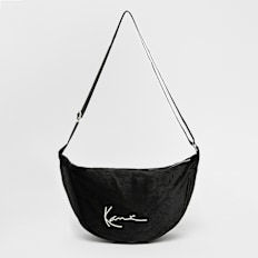 Karl Kani Signature Velvet Shoulder Bag schwarz