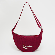 Karl Kani Signature Corduroy Shoulder Bag lila