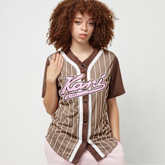 Karl Kani Varsity Block Pinstripe Baseball Shirt multicolore