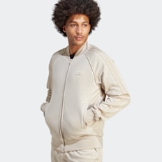 adidas Originals Veste de Survêtement Monogram Superstar beige