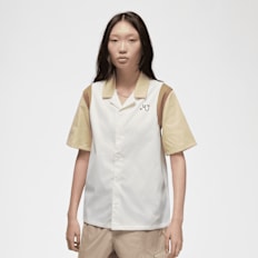 Jordan Button-Up Shirt bianco