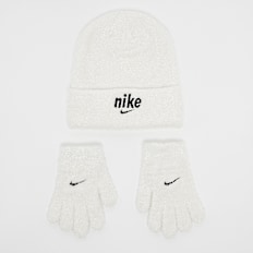 Nike Cozy Beanie And Glove Set (2-Piece Set) beige