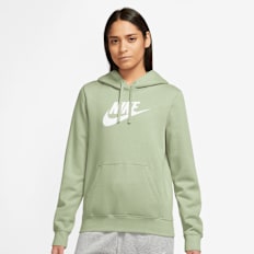 Nike   Sportswear Club Fleece Logo Hoodie czerwony