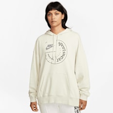 Nike Sportswear Oversized French Terry Hoodie rouge