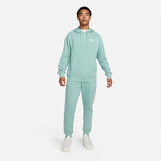 Nike Club Fleece Graphic Hooded Track Suit grün