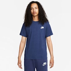 Nike Sportswear Club+ T-Shirt niebieski