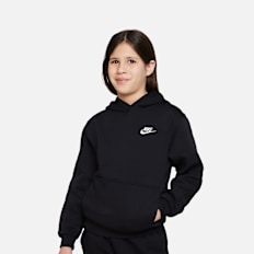 Nike Club Fleece Hoodie zwart