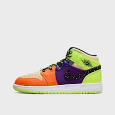 Jordan Air Jordan 1 Mid SE (GS) zwart