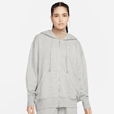 Nike Sportswear Phoenix Fleece Oversized Full-Zip Hoodie cinzento