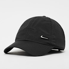 Nike   Dri-FIT Club Unstrukturierte Metall-Swoosh-Cap negro