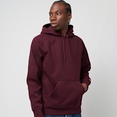Carhartt WIP Hooded Chase Sweat rouge