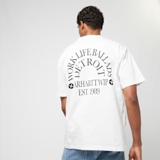 Carhartt WIP Shortsleeve Work Varsity T-Shirt weiß