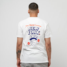 Mitchell & Ness Merch Take Out NBA Tee New York Knicks blanco