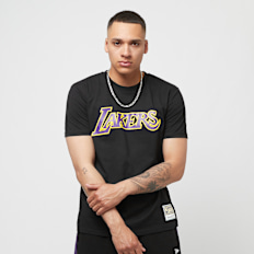 Mitchell & Ness NBA Team Logo Tee Los Angeles Lakers zwart