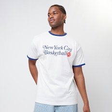K1X New York City Basketball Ringer Tee bianco