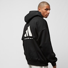adidas Originals Basketball Fleece Hoodie zwart