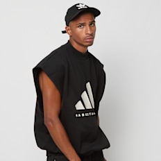 adidas Originals Basketball Sleeveless Sweatshirt noir