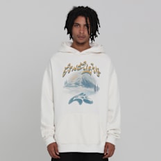 Low Lights Studios Mount Fuji Hoodie weiß