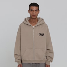 Low Lights Studios Okami Zip Hoodie bege