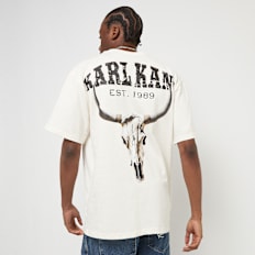 Karl Kani Small Signature Washed Heavy Jersey Skull Tee weiß