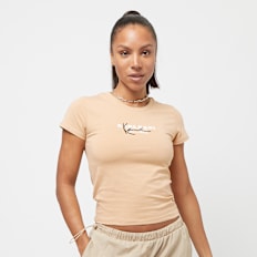 Karl Kani Small Signature Tight Tee beige