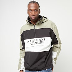 Karl Kani Woven Retro Windbreaker grün