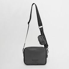 Karl Kani Retro Oversized Logo Messenger Bag cinzento