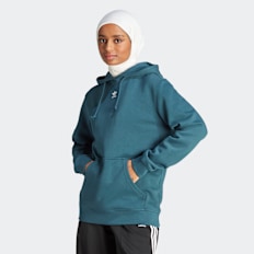 adidas Originals Felpa con cappuccio Essentials giallo